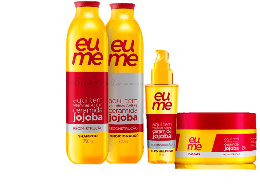 Kit EUME Reconstrução Capilar á Base de Ceramida Jojoba com Óleo