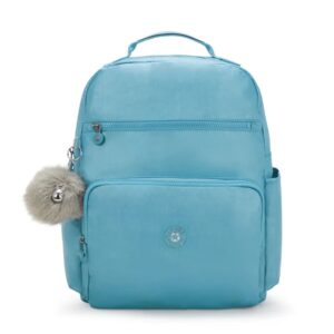 Mochila De Maternidade Kipling So Baby Azul Metalica + Trocador