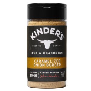 Kinder’s  Tempero Para Grelhados Com Cebola Caramelizada