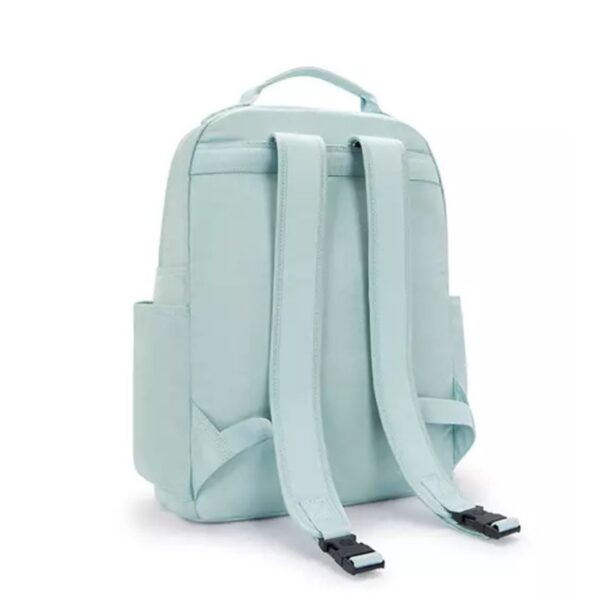 Mochila De Maternidade Kipling So Baby Azul Gelo + Trocador - Imagem 4
