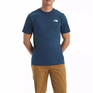 North Face Camiseta Masculina Box NSE  Azul  Tamanho GG