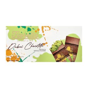 Chocolate Dubai Ao Leite Crocante C/Pistache Fiorella  200g