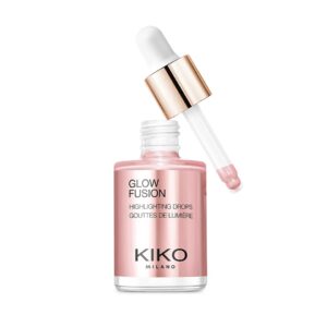 Kiko Milano Iluminador Líquido com Acabamento Metálico Glow Fusion - Cor 01 (Platinum Rose)