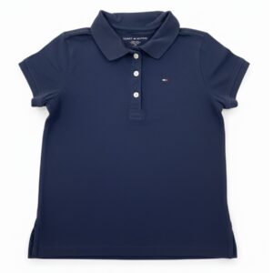 Tommy Hilfiger Camisa Polo para Meninas Azul Marinho