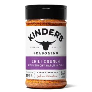 Kinder's Tempero Chili Crunch Alho Crocante e Pimenta 263g