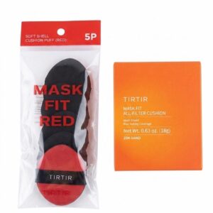 Tirtir Base Fit Coreana Cor 21N Ivory 18g Com 6 Aplicadores