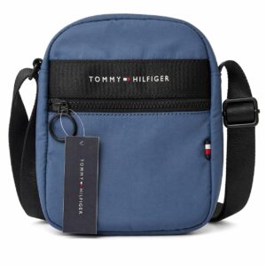 Tommy Hilfiger Bolsa Transversal Azul Compacta Unissex