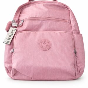 Kipling Mochila De Maternidade So Baby Com Trocador Rose Metalica