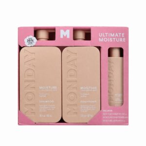 Monday Hidratação Kit Shampoo, Condicionador e Leave-in