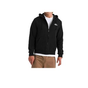 North Face Blusa de Moletom Preto Com Capuz E ZÍper Masculino