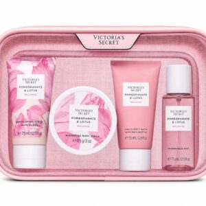 Victorias Secret Pomegranate & Lotus Balance Kit  5 Produtos