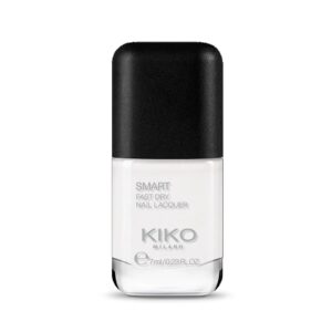 Kiko Milano Esmalte Smart Fast Dry - Cor 101 (White French)