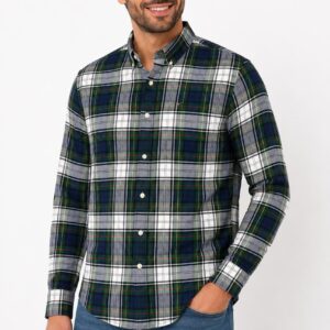 Tommy  Hilfiger Camisa Xadrez  Masculina  Manga  Longa XL