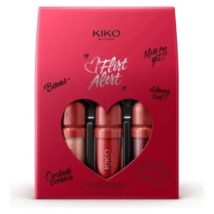 Kiko Milano Flirt Alert Kit Com 3 Mini Hydra Lip Gloss 3D