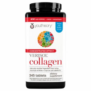 Collagen C/biotina  Youtheory Formula Avancada 345 Tabletes