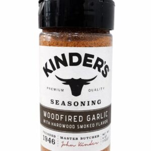 Kinder’s Tempero Woodfired Garlic Com Sabor Defumado 170g