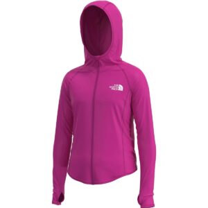 Blusa Com FPS 40 North Face Amphibius Sun  Meninas Purple