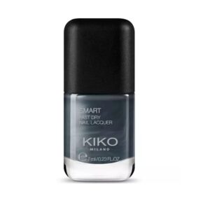 Kiko Milano Esmalte Smart Fast Dry - Cor 96 (Pearly Anthracite)