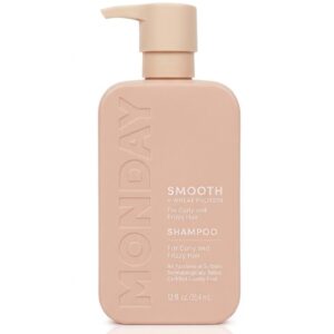 Monday Shampoo Smooth Para Cabelos Secos e Anti Frizz 354ml