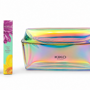 Kiko Milano Pochete  + Máscara 36h Blue Me + Lip Oil -Kit
