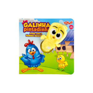 Galinha Pintadinha Livro De História Fantoche De Dedo Toyng