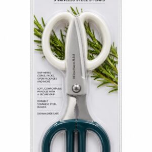 KitchenAid 2 Tesouras Multiuso Para Cozinha - Branca E Verde