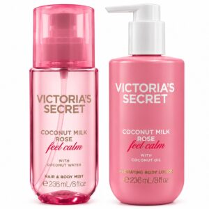 Victoria's Secret Leite De Coco Body Splash + Creme Corporal