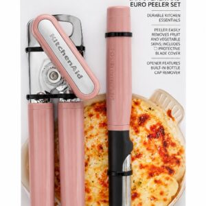 Kitchenaid  Descascador Euro E Abridor De Latas Cor Rosa Kit
