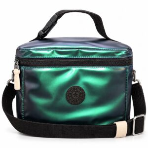 Kipling Lancheira Graham Verde Metálico - KI9426 Cosmic Noir