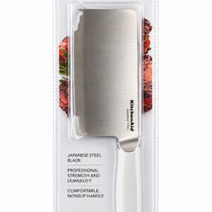 KitchenAid  Cutelo Aço Forjado  Branco  De 6 Polegadas  29cm