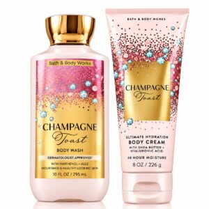 Bath & Body Works Sabonet+Creme Corporal Champagne Toast Kit