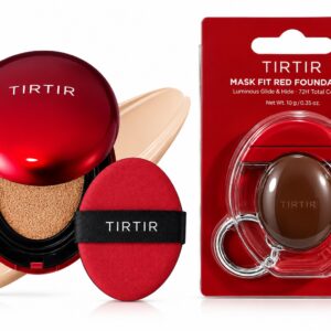 Tirtir Base Cushion 24N Latte 18g + Mini Base 51N Fudge 10g