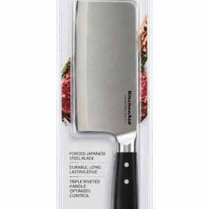 KitchenAid  Cutelo  Aço  Forjado  Preto De 6 Polegadas  29cm